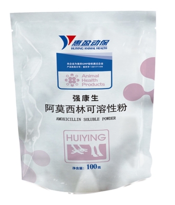 Bột hòa tan Amoxicillin được axit hóa 10% cho các bệnh về đường tiêu hóa ở đường hô hấp của lợn